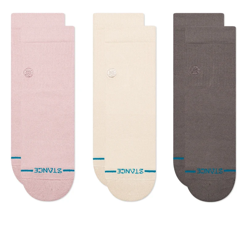Woman Icon Quarter 3 Pack Socks