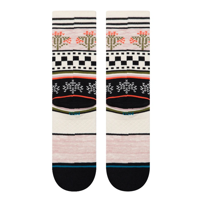 Winter Bloom Crew Socks
