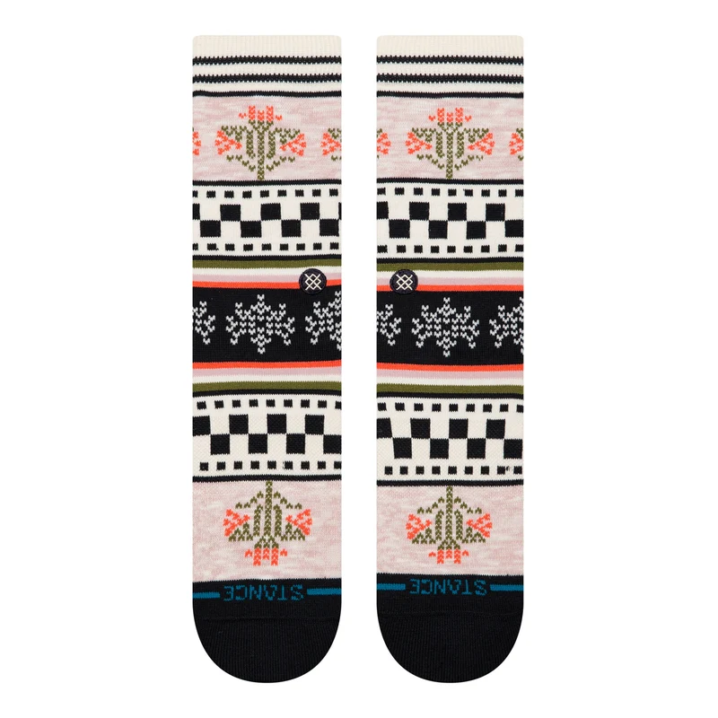 Winter Bloom Crew Socks