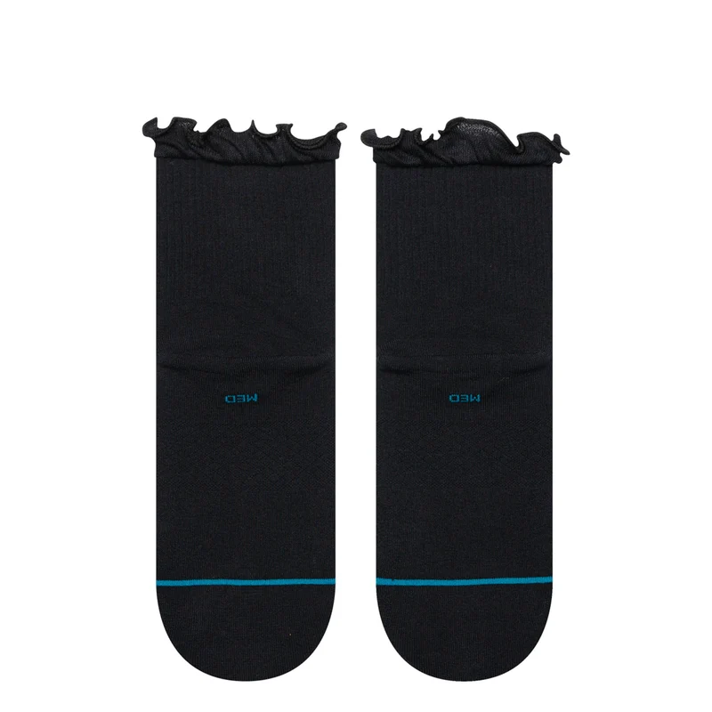 Wmns Ruffle Icon Quarter Socks