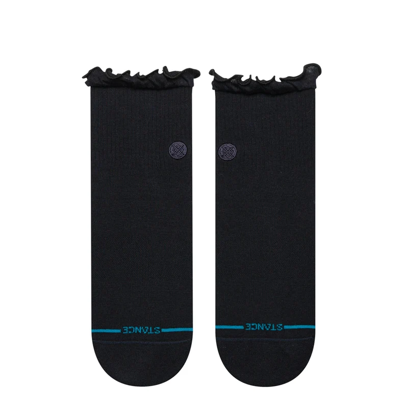 Wmns Ruffle Icon Quarter Socks