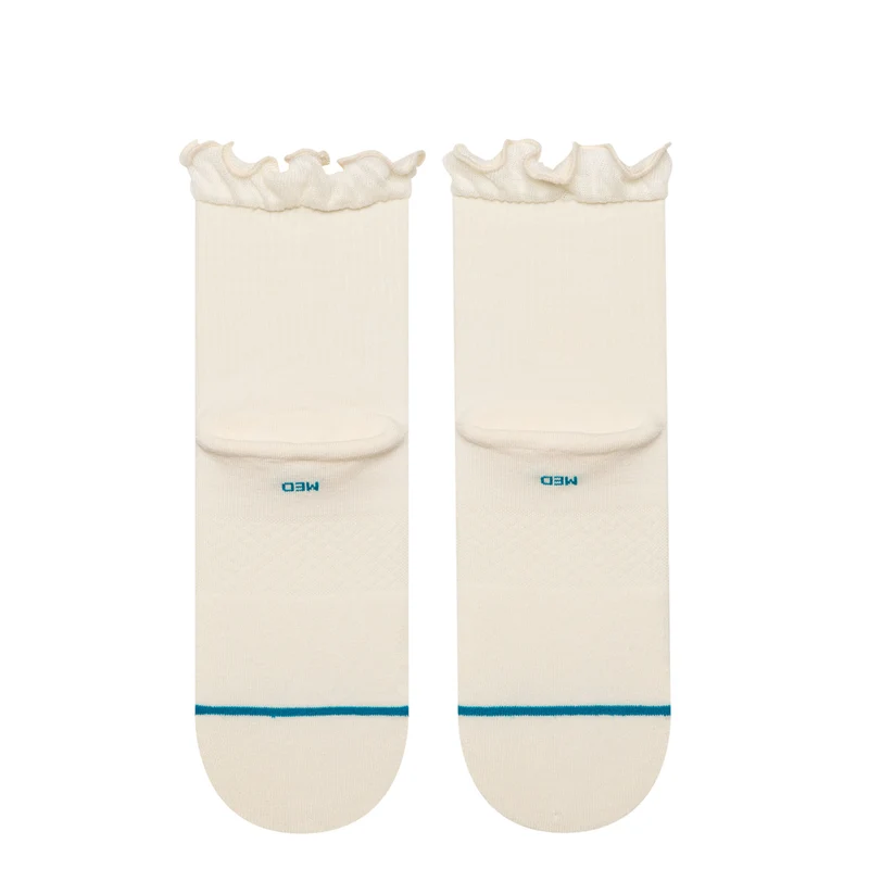 Wmns Ruffle Icon Quarter Socks