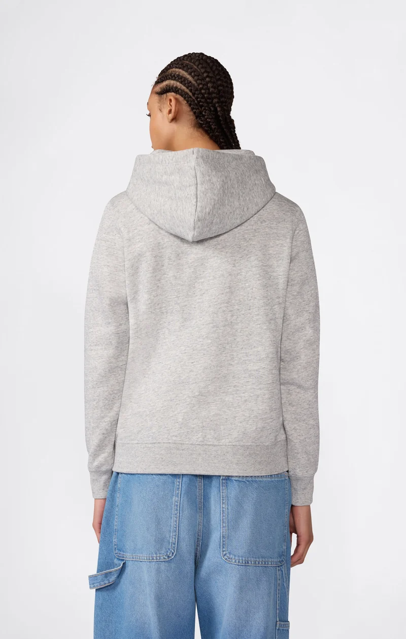 Women's Fleece Hooded Sweatshirt Script Logo