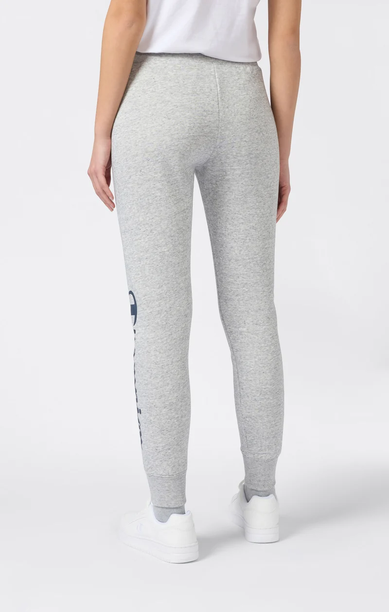 Women's Script Logo Rib Cuff Jogger Pants