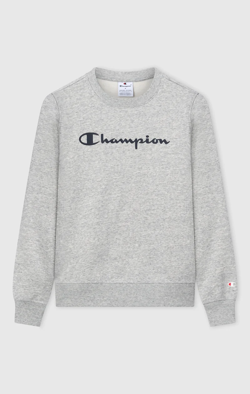Women's Fleece Crewneck Sweatshirt Script Logo