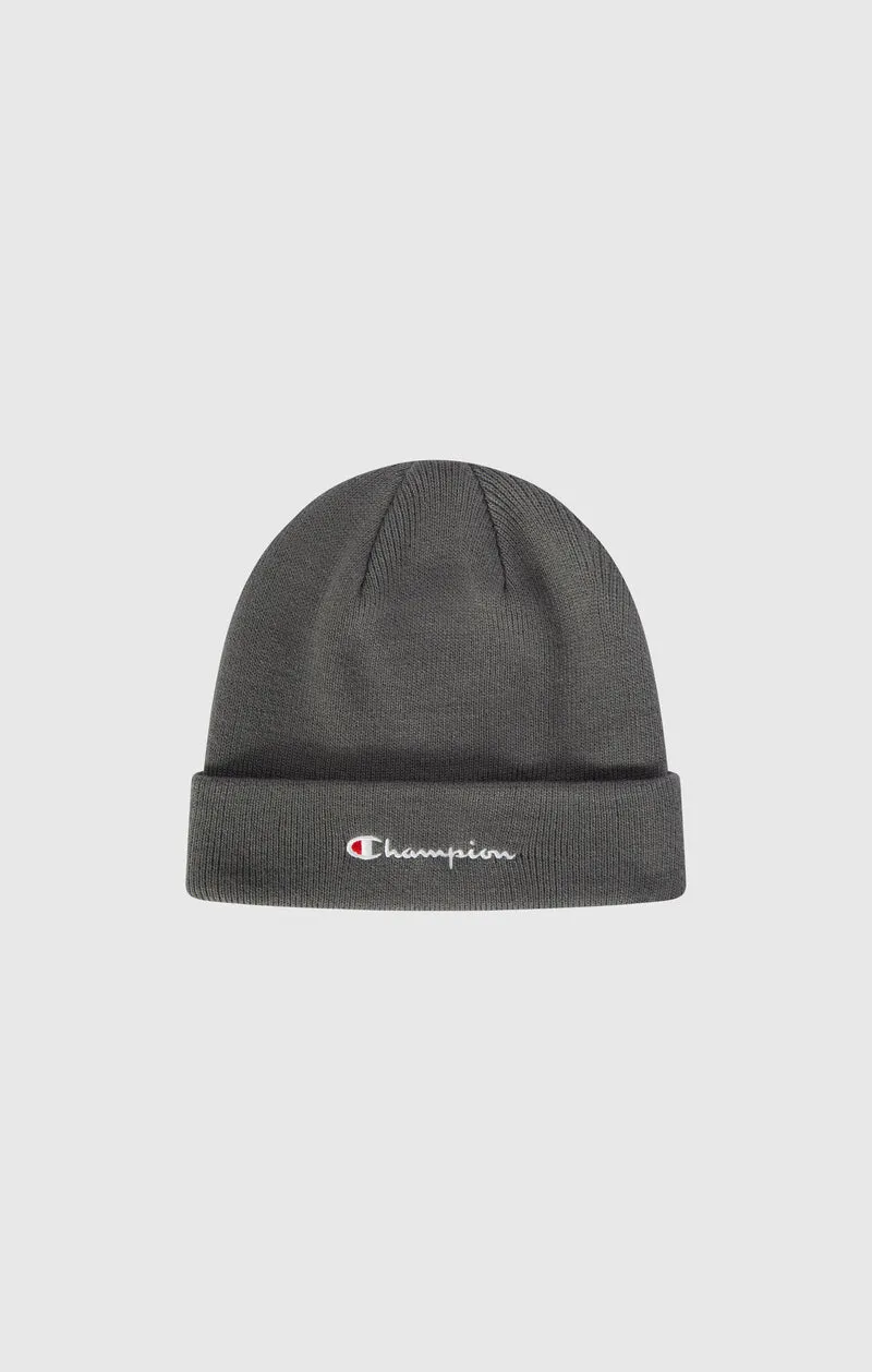 Embroidered Full Logo Beanie Cap