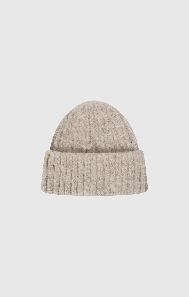 Wool Blend Beanie Cap