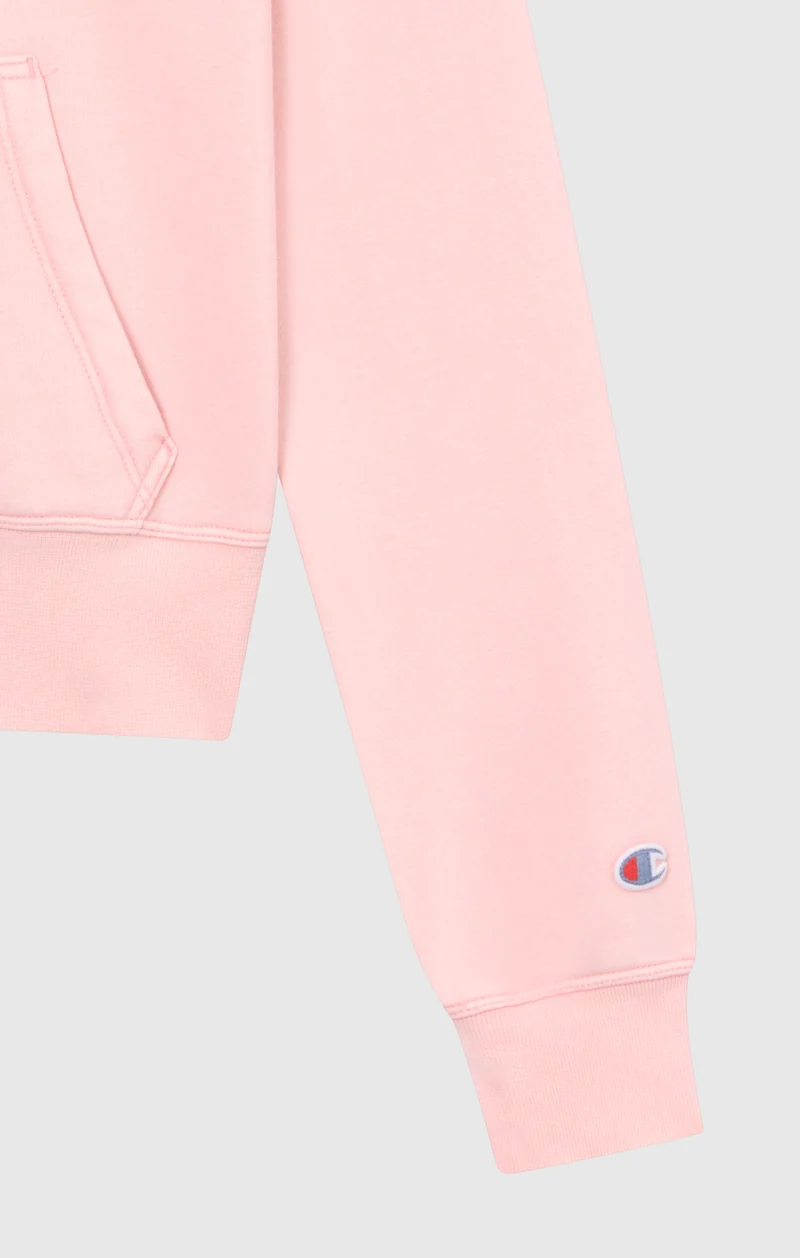 Women's Washed Full Zip Fleece Hoodie Icons
