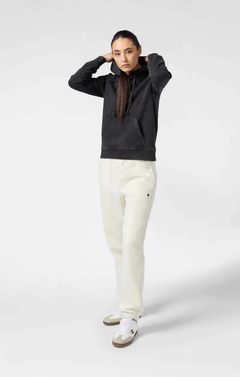 Women's Washed Fleece Hoodie Icons
