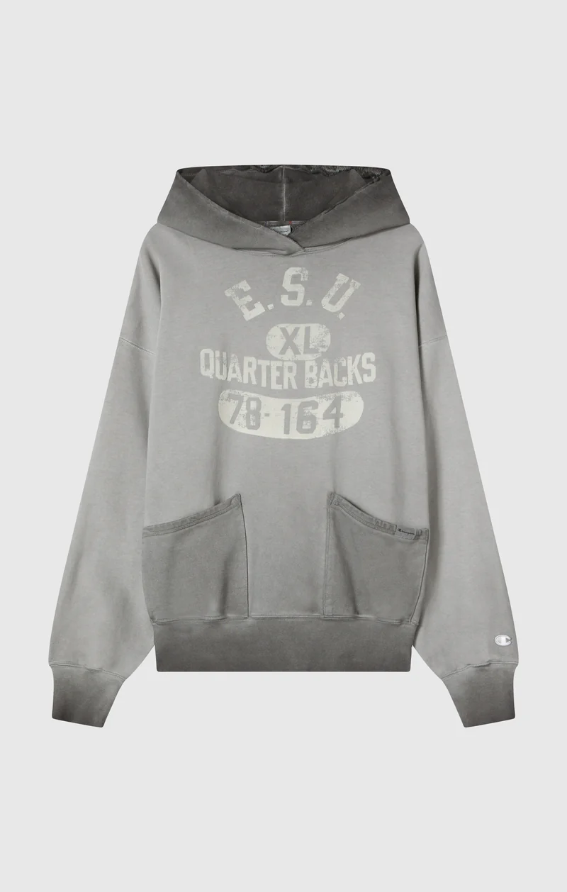 Men’s Washed Hooded Sweatshirt Loose Fit Time Capsule