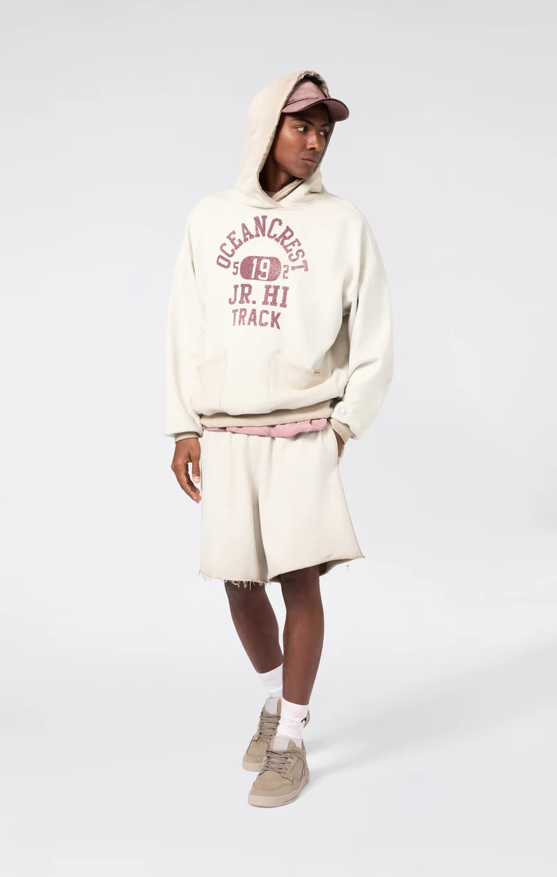 Men’s Washed Hooded Sweatshirt Loose Fit Time Capsule