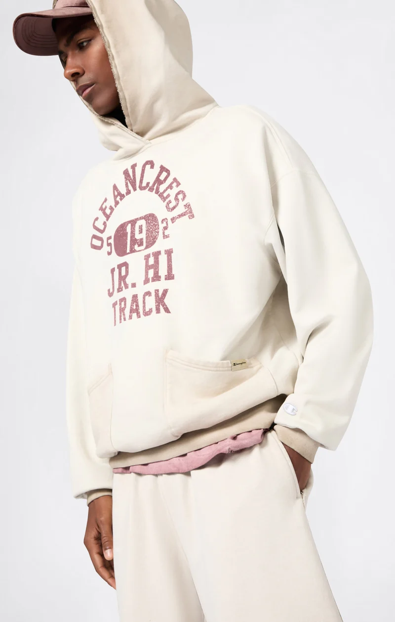 Men’s Washed Hooded Sweatshirt Loose Fit Time Capsule