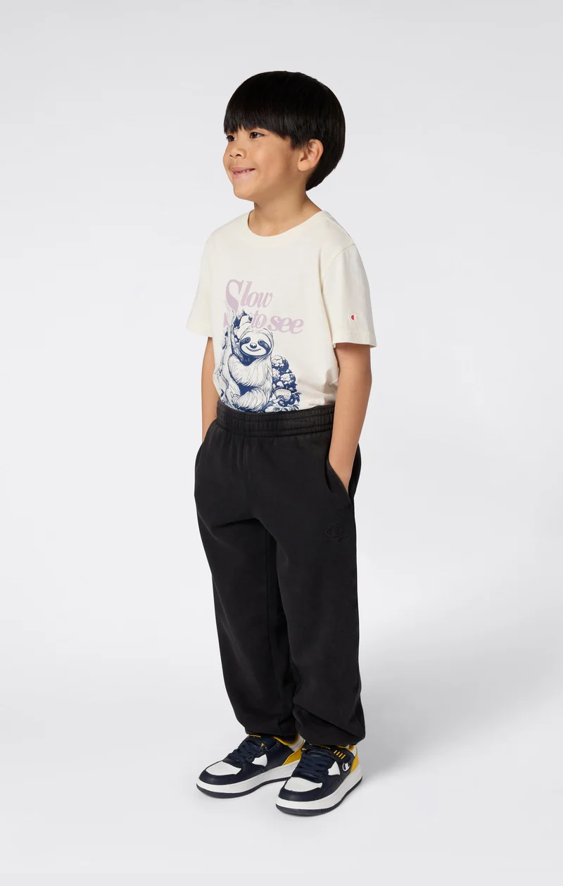 Boys’ Washed Rib Cuff Fleece Joggers Icons