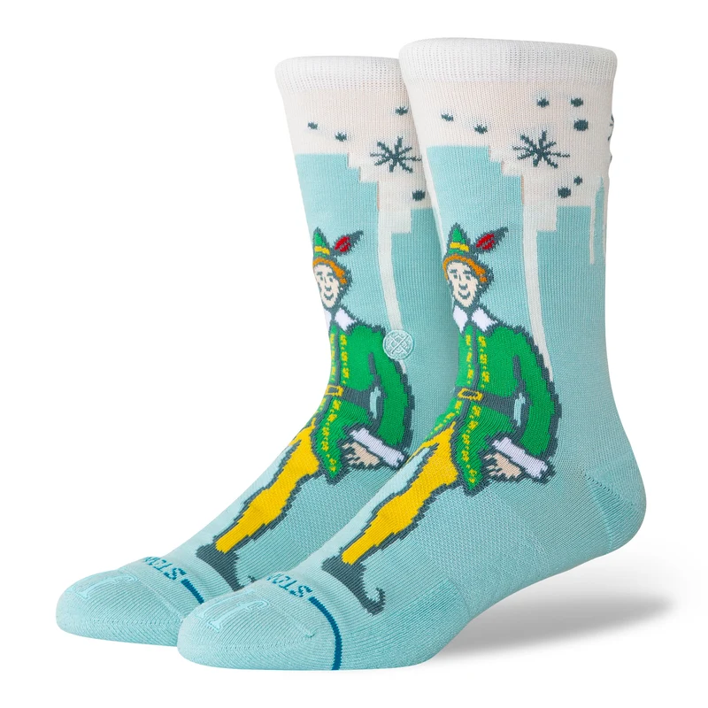 Big City Elf Crew Socks