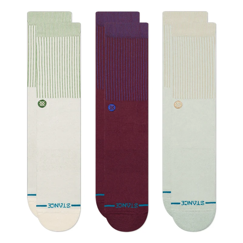 Icon Pop Crew 3 Pack Socks