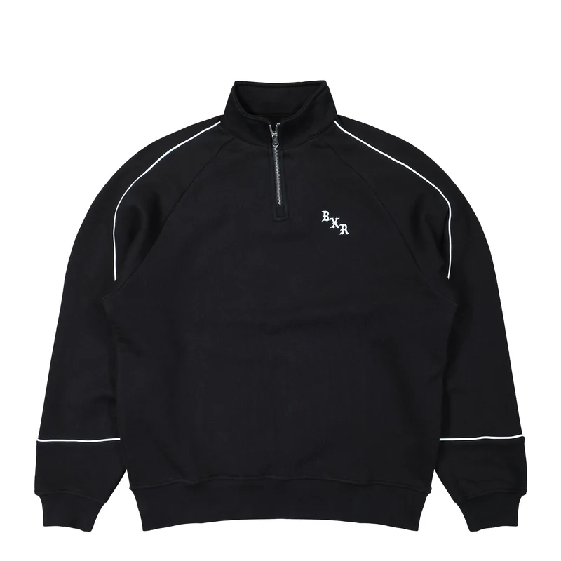 BXR Piped Quarter Zip Sweater