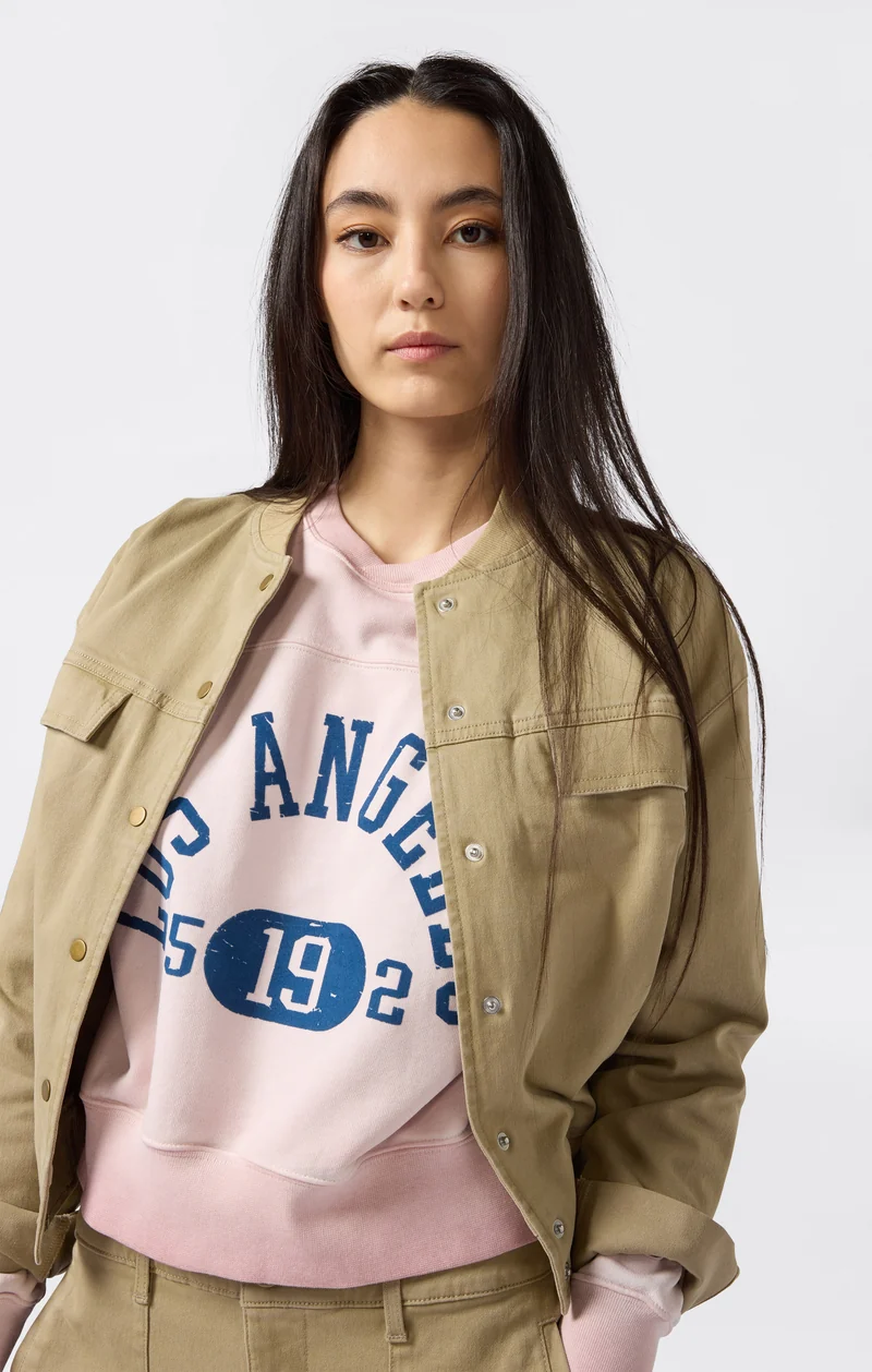Women’s Washed Heavyweight Crewneck Sweatshirt Time Capsule