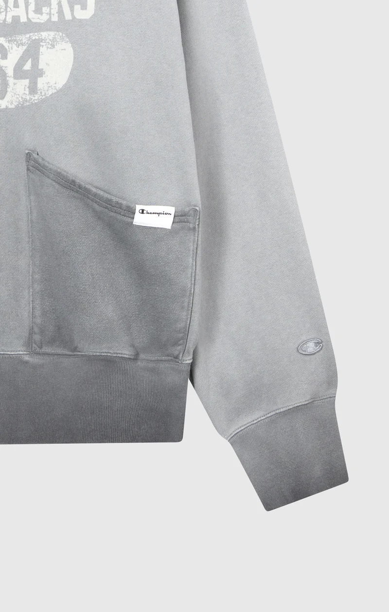 Men’s Washed Full Zip Hoodie Loose Fit Time Capsule