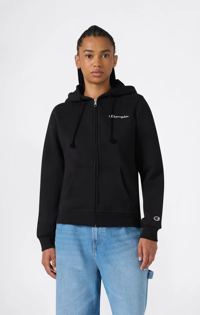 Women's Full Zip Fleece Hoodie Icons