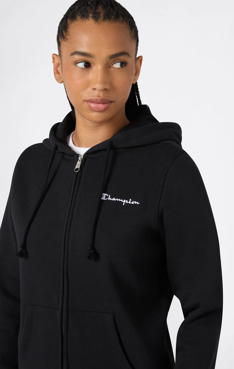 Women's Full Zip Fleece Hoodie Icons