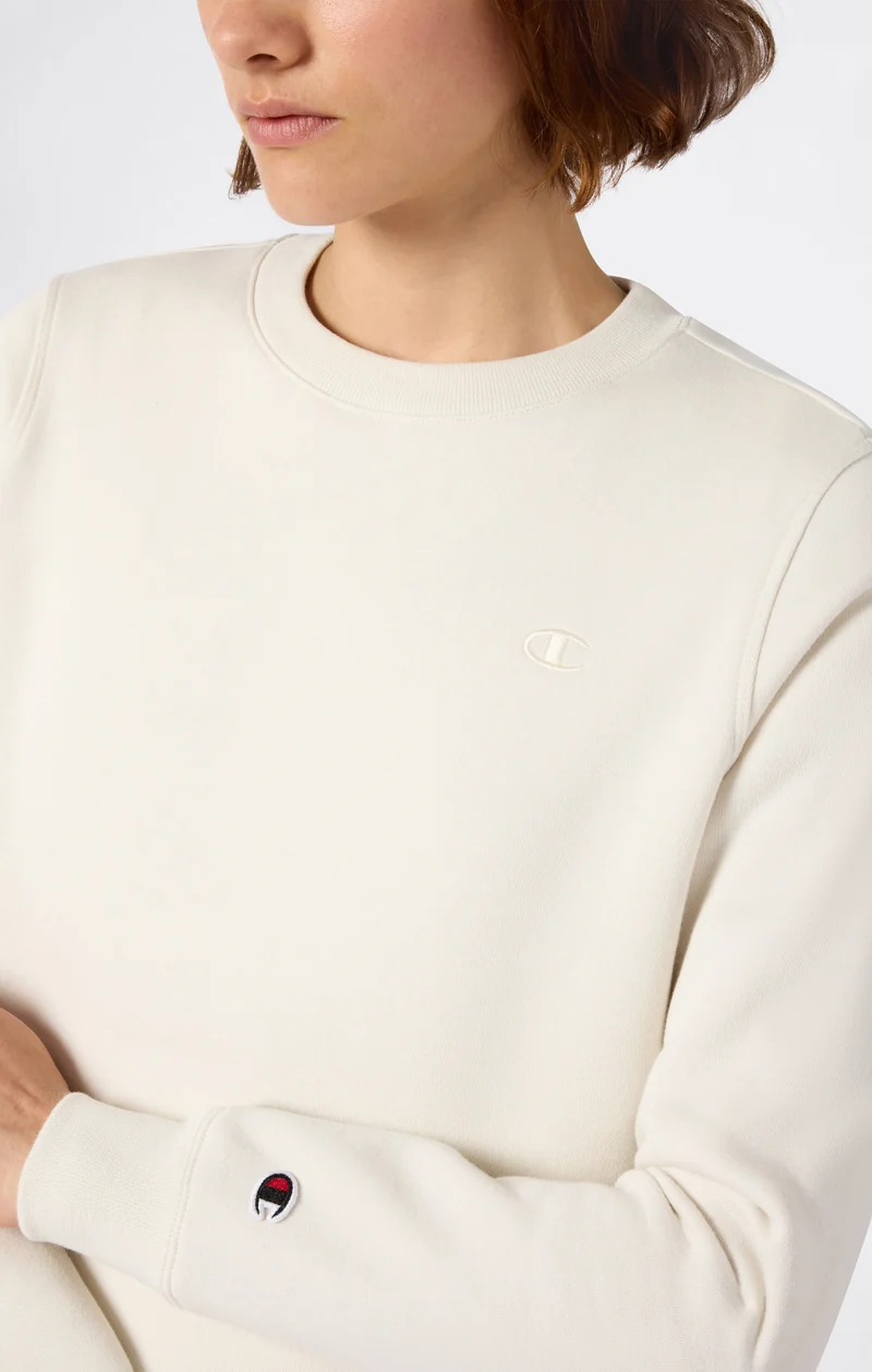 Women’s Fleece Crewneck Sweatshirt Icons