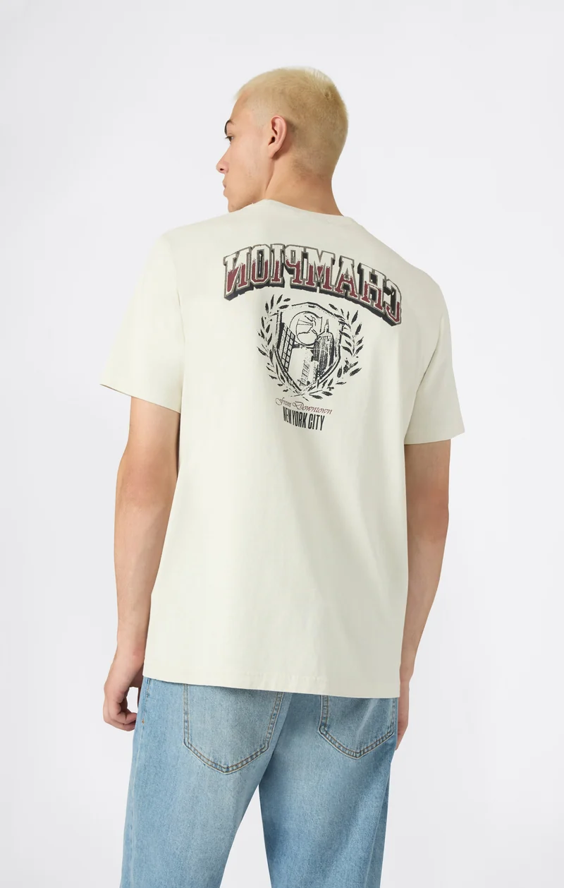 REVERSE WEAVE Men’s Graphic T-Shirt