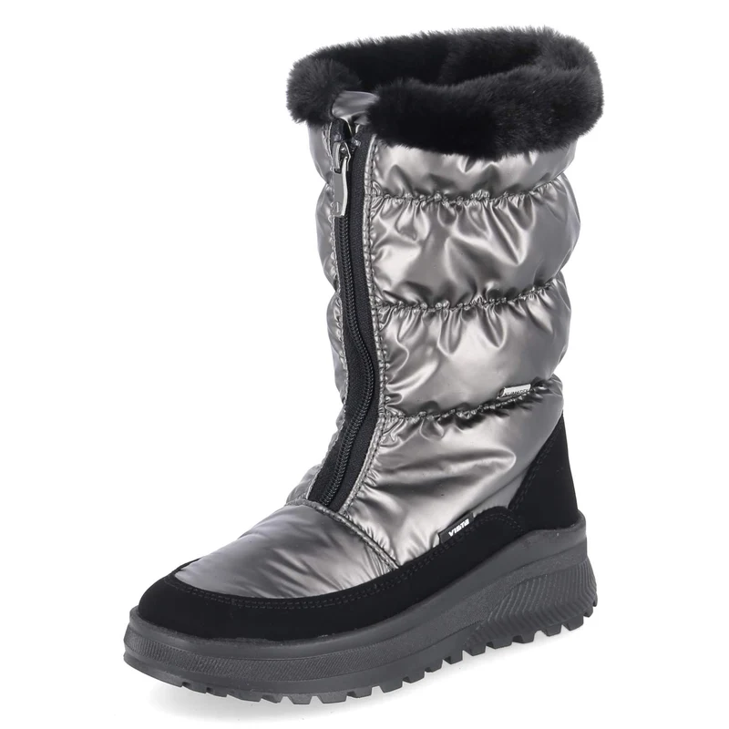 Winterstiefel Silber