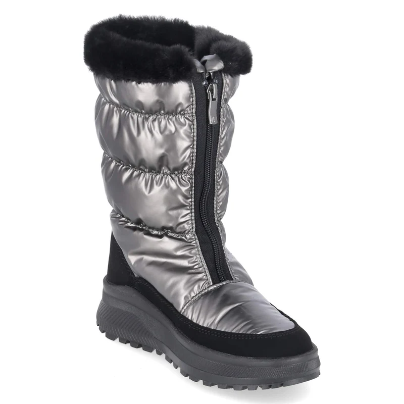 Winterstiefel Silber