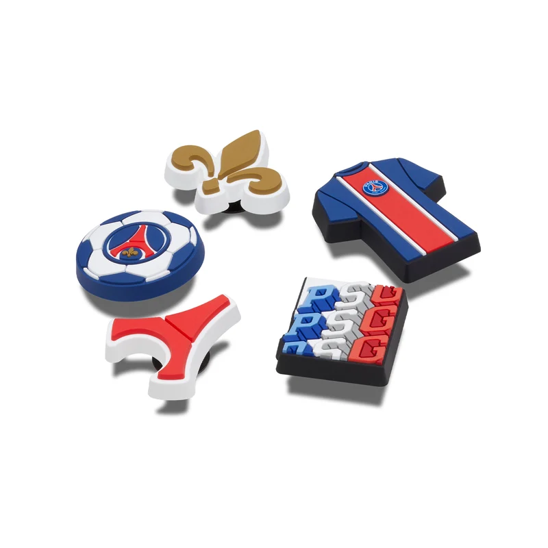 Paris Saint Germain Jibbitz 5 Pack