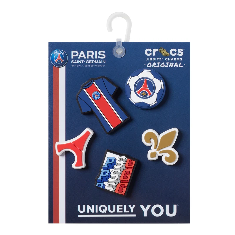 Paris Saint Germain Jibbitz 5 Pack