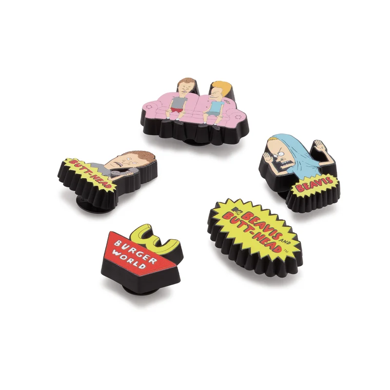 Beavis and Butthead Jibbitz 5 Pack