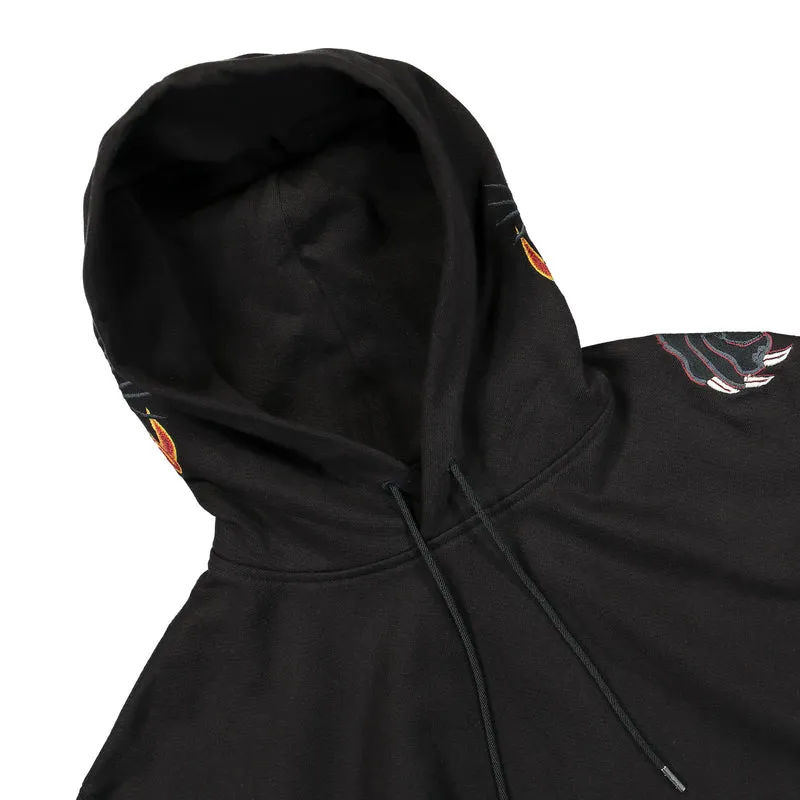 Two Headed Panther Hooded Sweat
