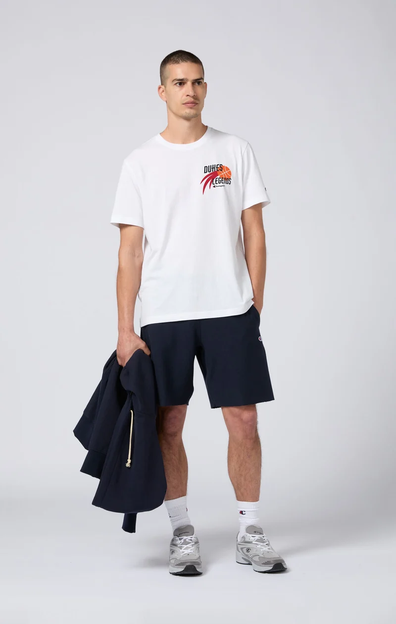 Oversized Men's T-Shirt in Heavy Cotton Dukes Cupboard x Champion