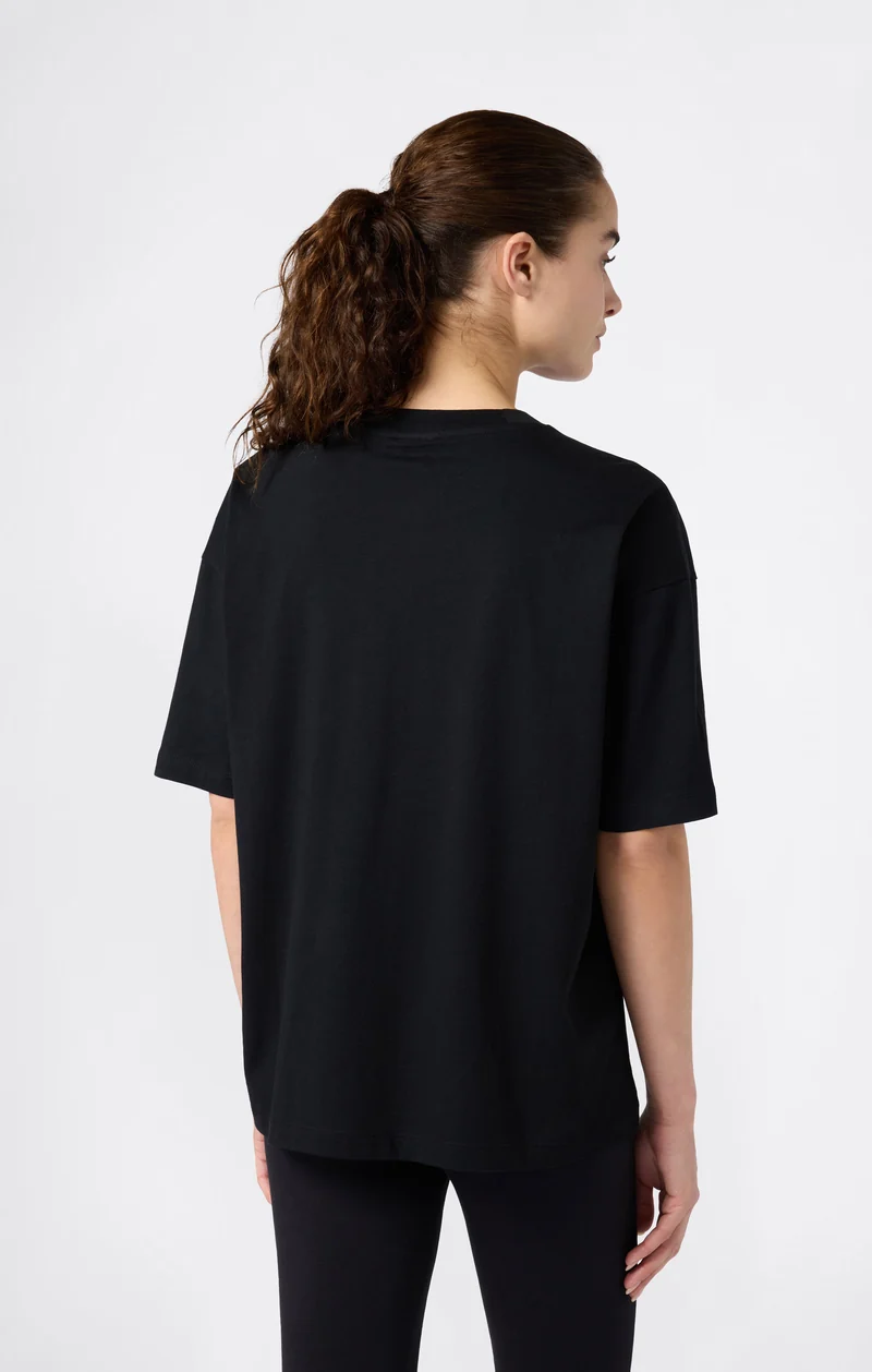 Women's Oversized Fit Light Short Sleeve Tee Icons