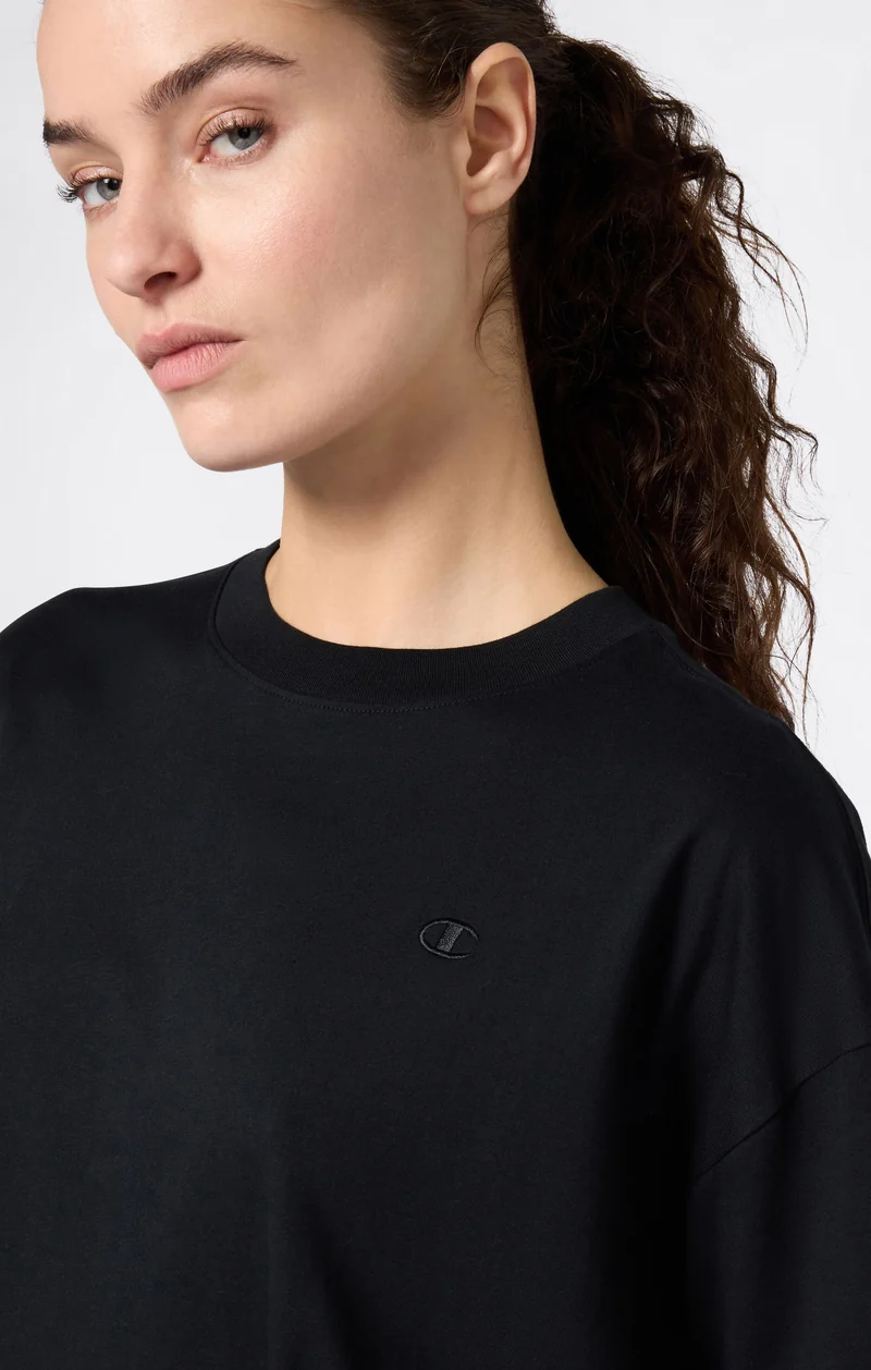 Women's Oversized Fit Light Short Sleeve Tee Icons