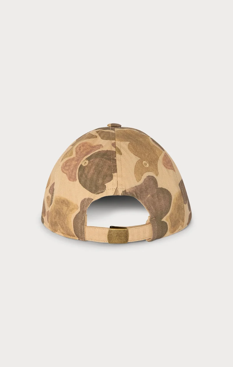 Herringbone Cotton Baseball Cap