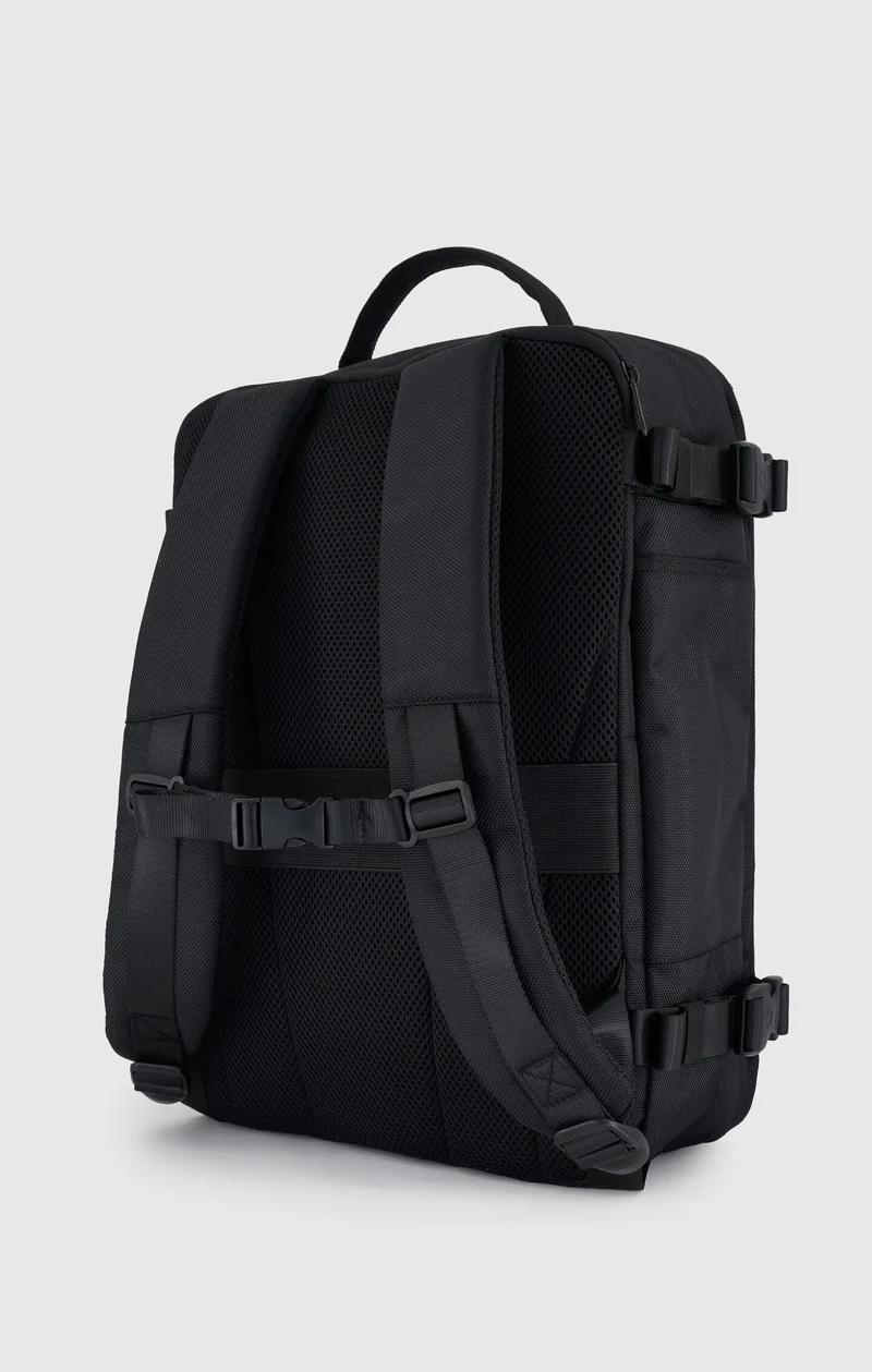 Black Heavy Canvas Backpack