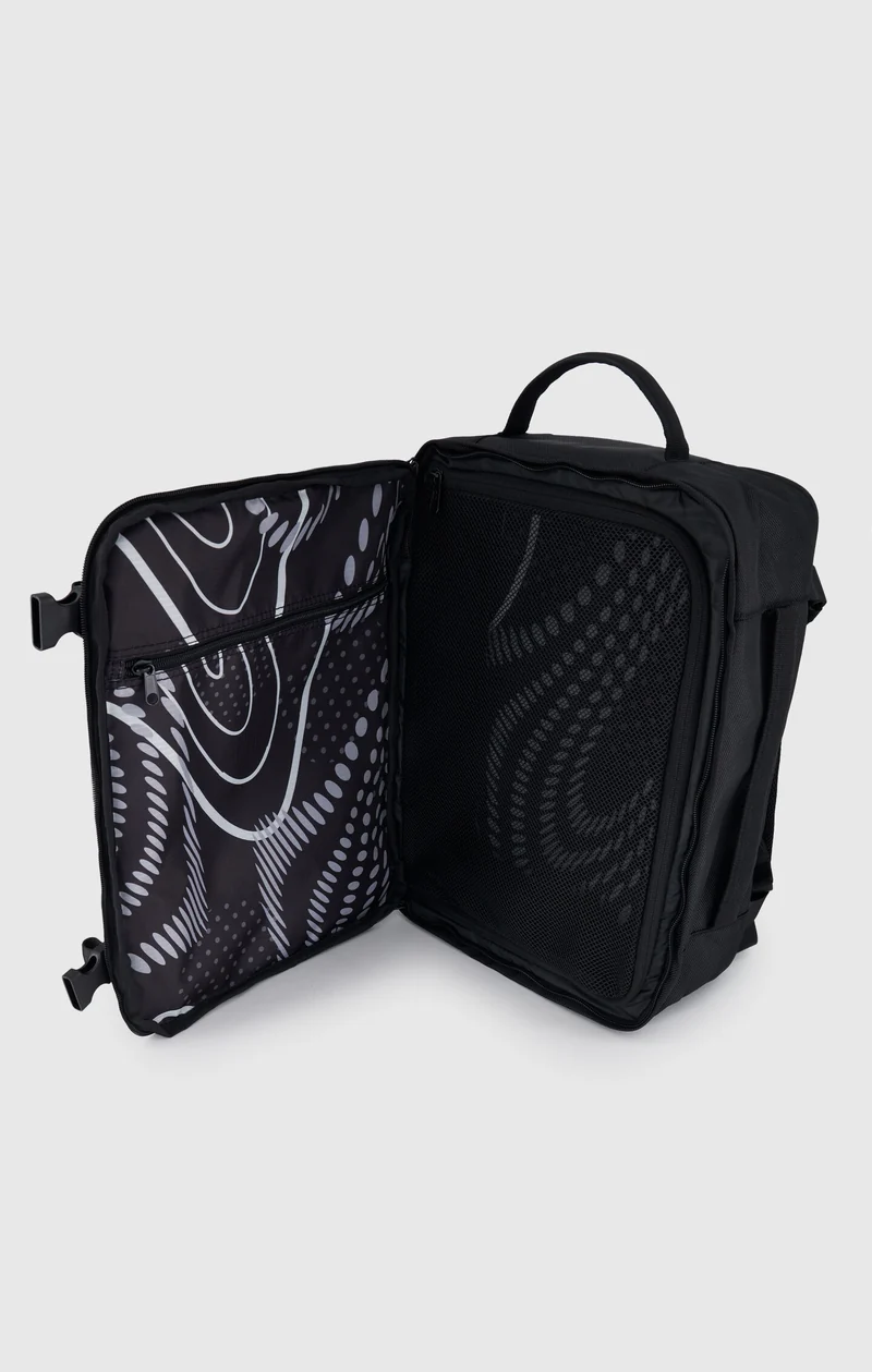 Black Heavy Canvas Backpack