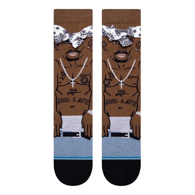 Tupac Resurrected Socks
