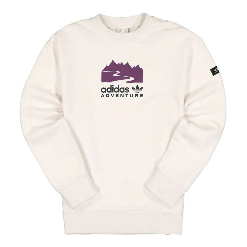 Adventure Logo Crew Sweatshirt