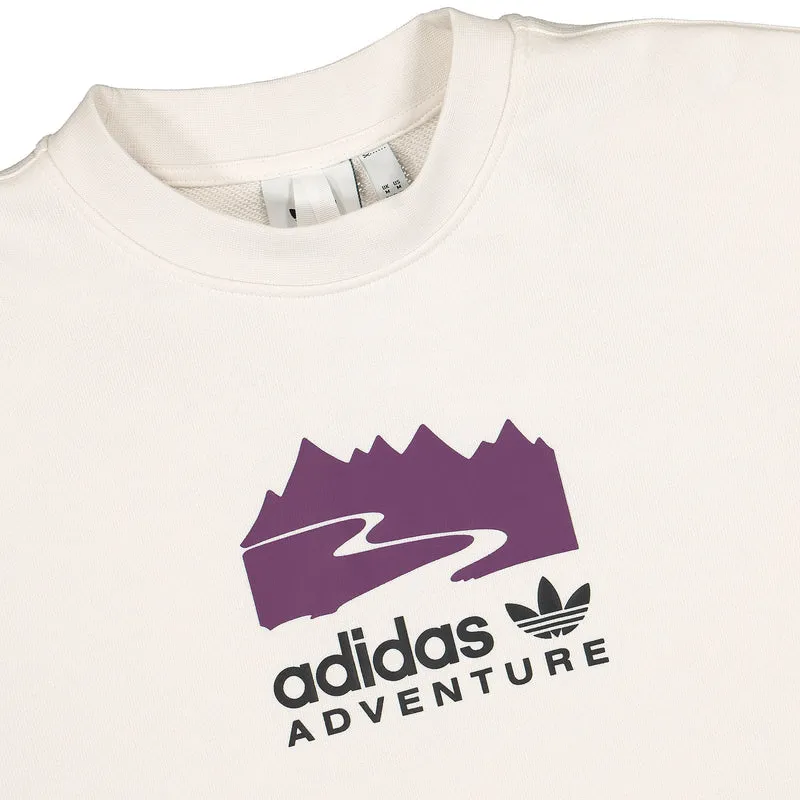 Adventure Logo Crew Sweatshirt