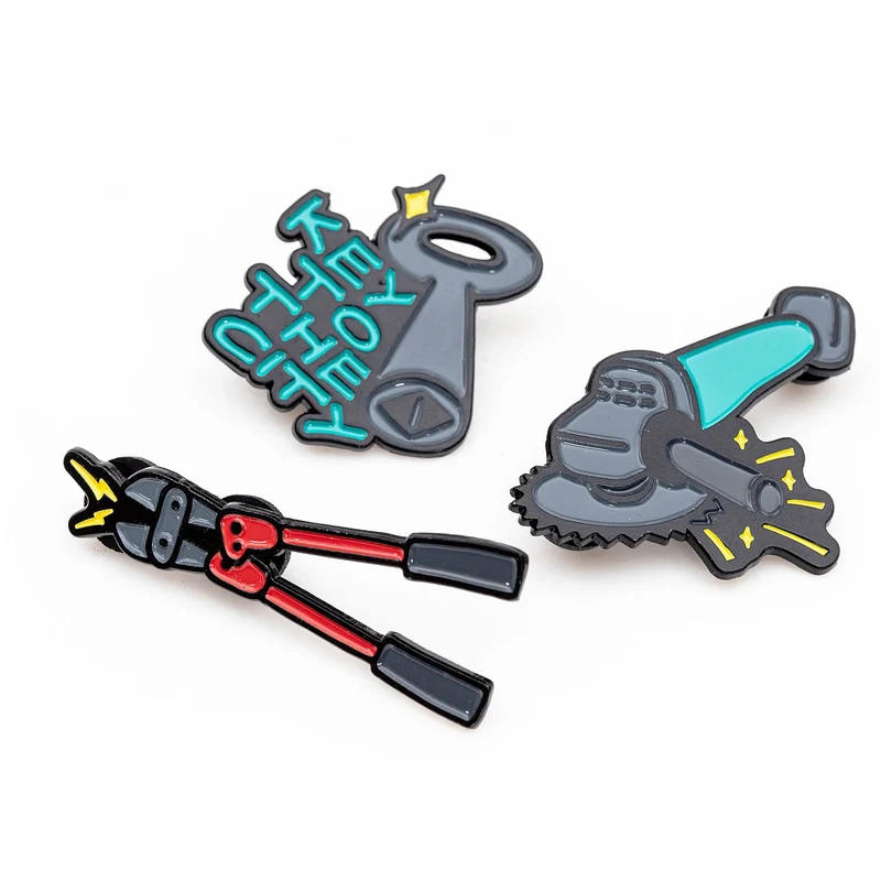 Pin Set - Key To The City