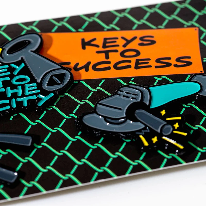 Pin Set - Key To The City