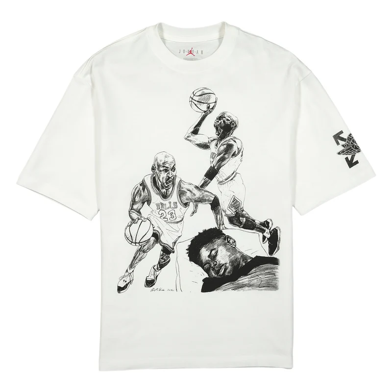 Off-White x Jordan Short Sleeve Top