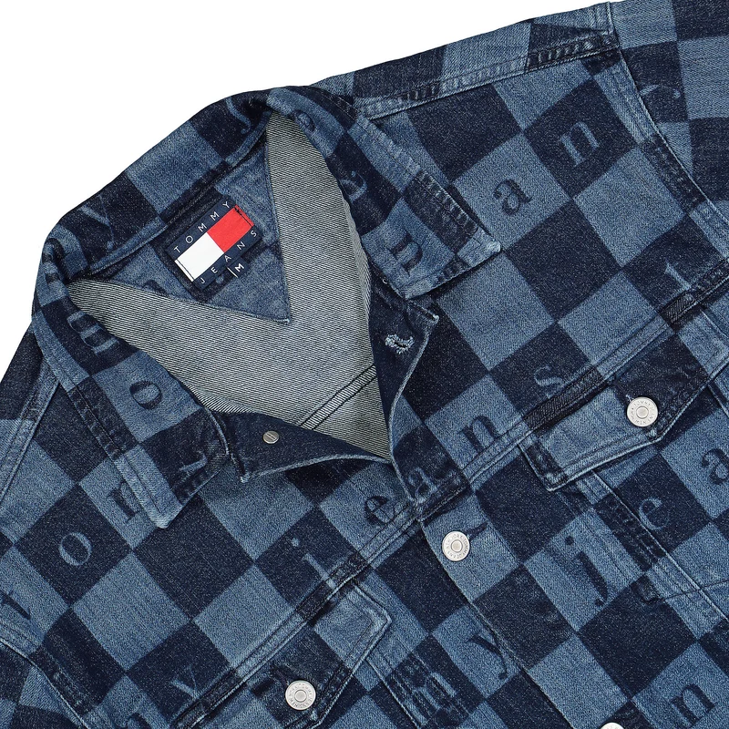 TJCU Monogram Trucker Jacket