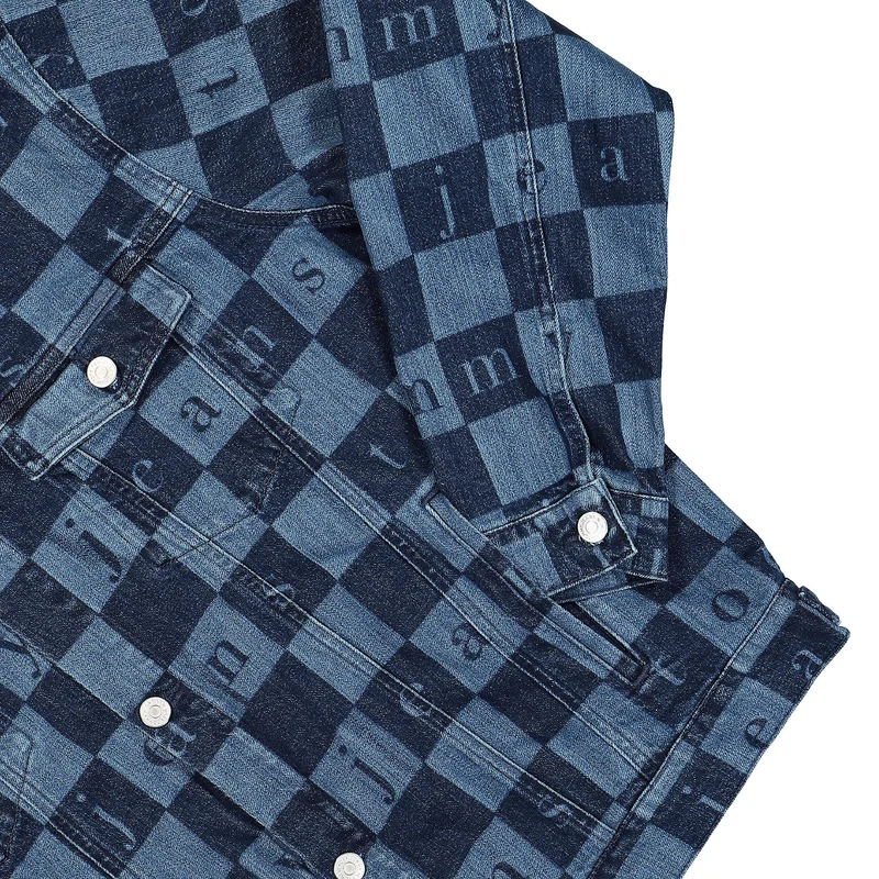 TJCU Monogram Trucker Jacket