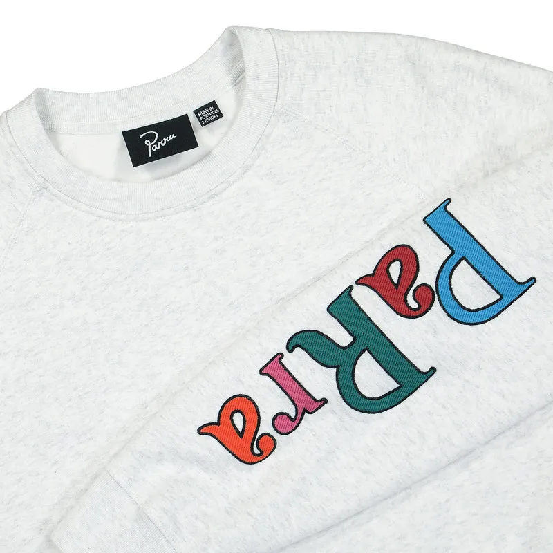 Serif Logo Crew Neck Sweatshirt