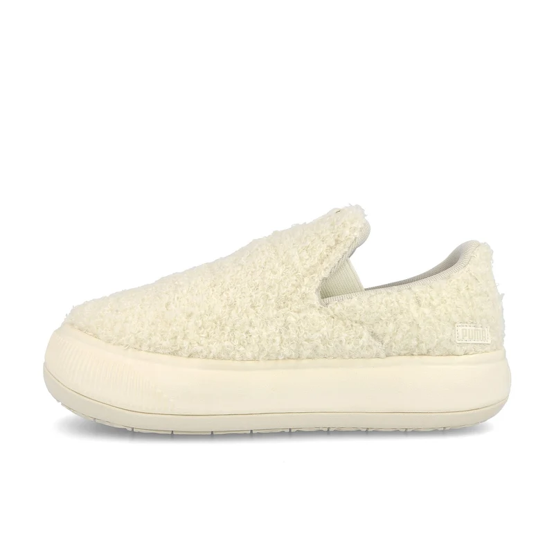 wmns suede mayu slip-on teddy