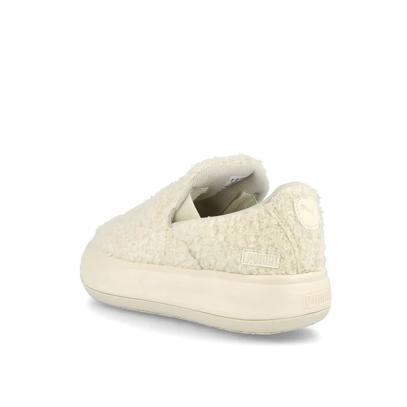 wmns suede mayu slip-on teddy