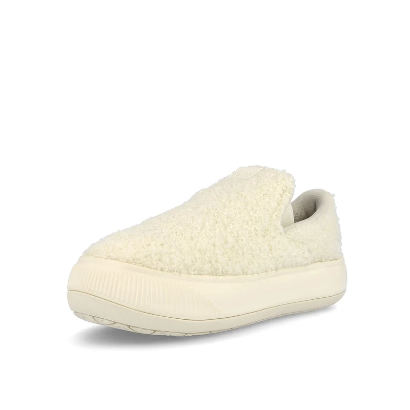 wmns suede mayu slip-on teddy